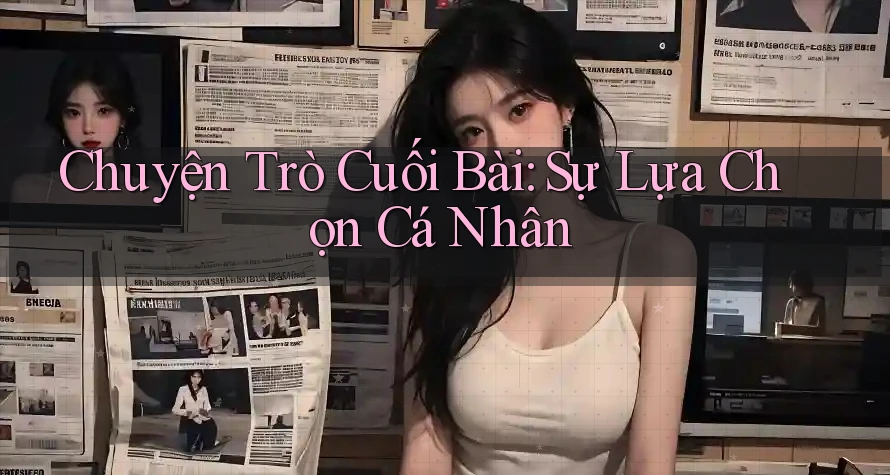 Chuyện Trò Cuối Bài: Sự Lựa Chọn Cá Nhân
