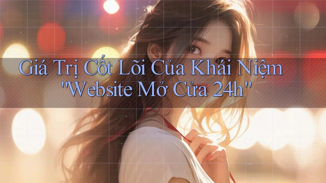 Giá Trị Cốt Lõi Của Khái Niệm “Website Mở Cửa 24h” Giá Trị Cốt Lõi Của Khái Niệm “Website Mở Cửa 24h”
