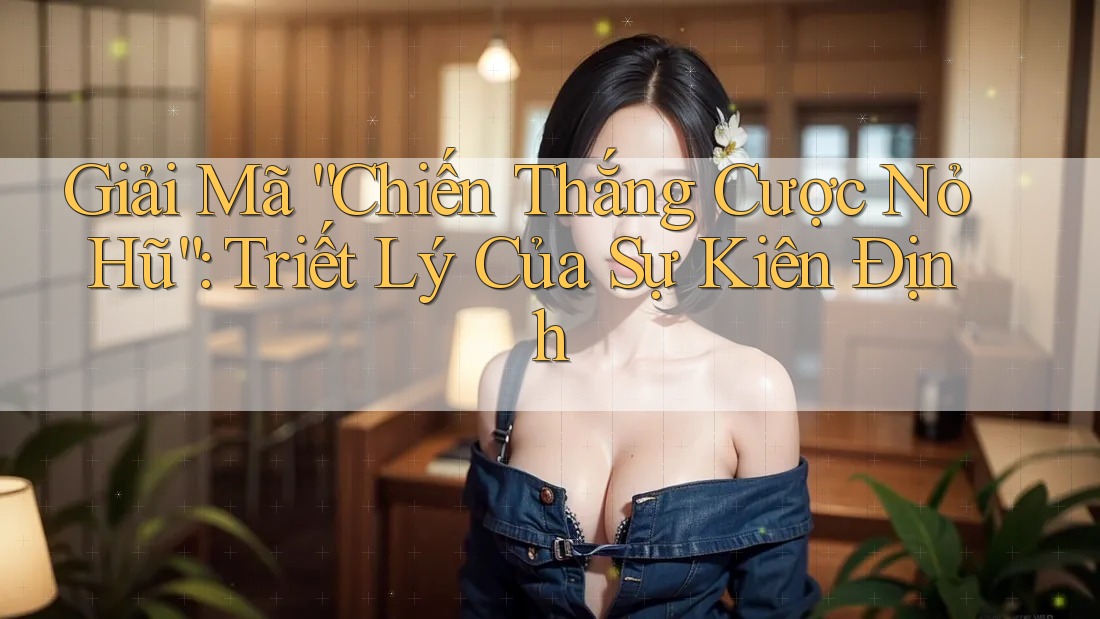 Giải Mã “Chiến Thắng Cược Nỏ Hũ”: Triết Lý Của Sự Kiên Định