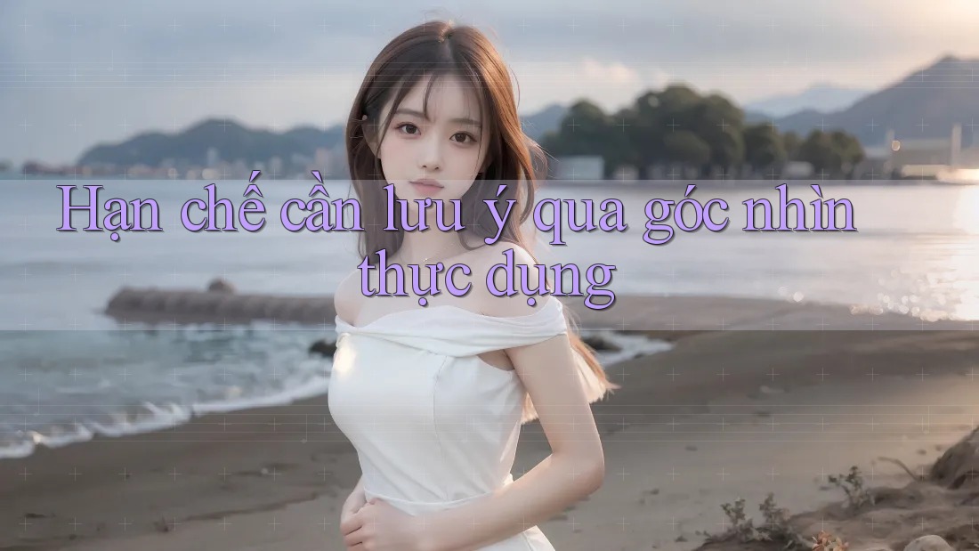 Hạn chế cần lưu ý qua góc nhìn thực dụng