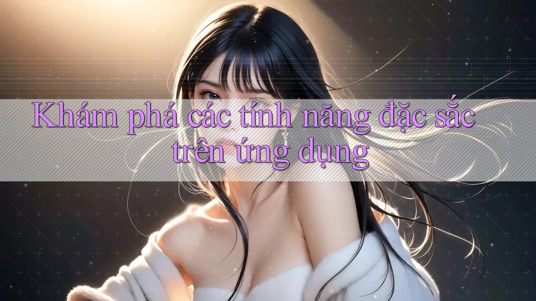 Khám phá các tính năng đặc sắc trên ứng dụng
