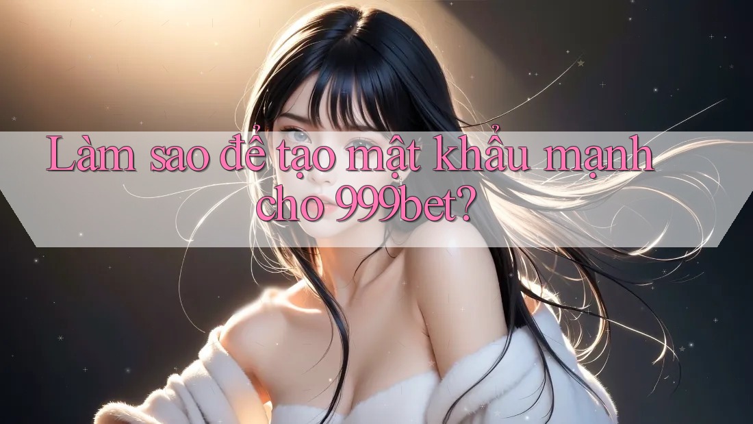 Làm sao để tạo mật khẩu mạnh cho 999bet?