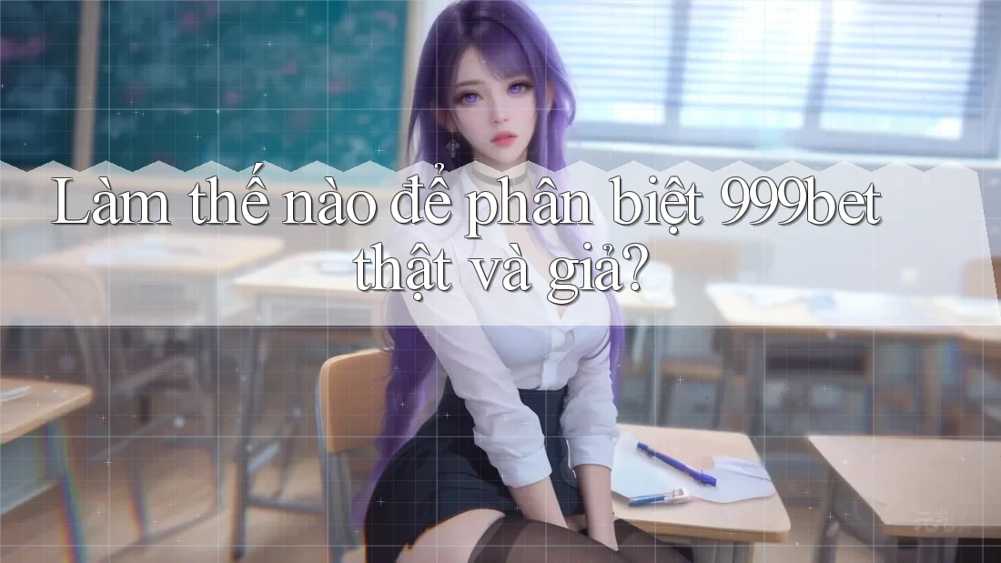 Làm thế nào để phân biệt 999bet thật và giả?