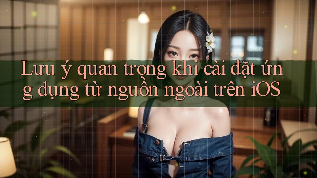 Lưu ý quan trọng khi cài đặt ứng dụng từ nguồn ngoài trên iOS