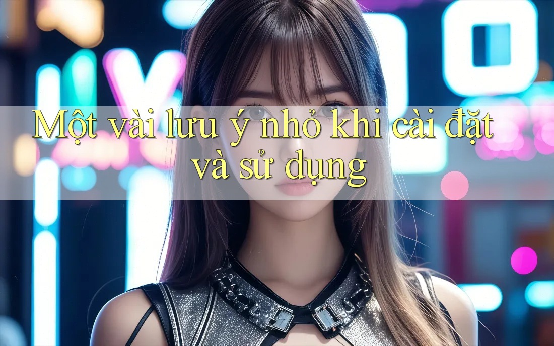 Một vài lưu ý nhỏ khi cài đặt và sử dụng