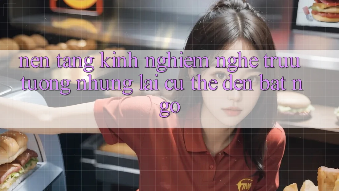“Nền Tảng Kinh Nghiệm” – Nghe Trừu Tượng Nhưng Lại Cụ Thể Đến Bất Ngờ