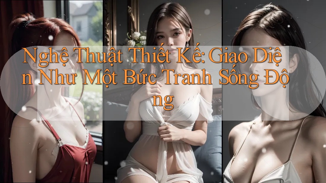 Nghệ Thuật Thiết Kế: Giao Diện Như Một Bức Tranh Sống Động Nghệ Thuật Thiết Kế: Giao Diện Như Một Bức Tranh Sống Động