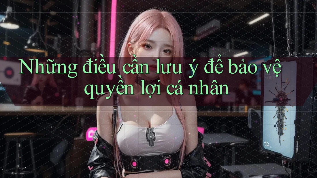 Những điều cần lưu ý để bảo vệ quyền lợi cá nhân