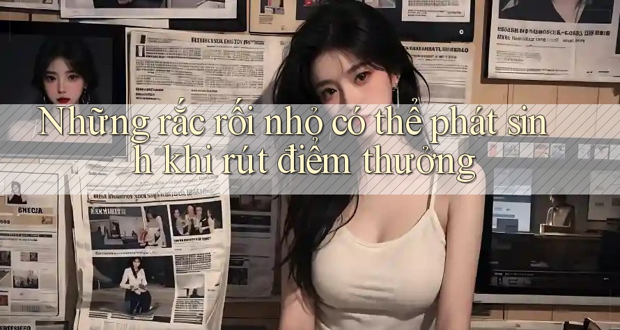 Những rắc rối nhỏ có thể phát sinh khi rút điểm thưởng