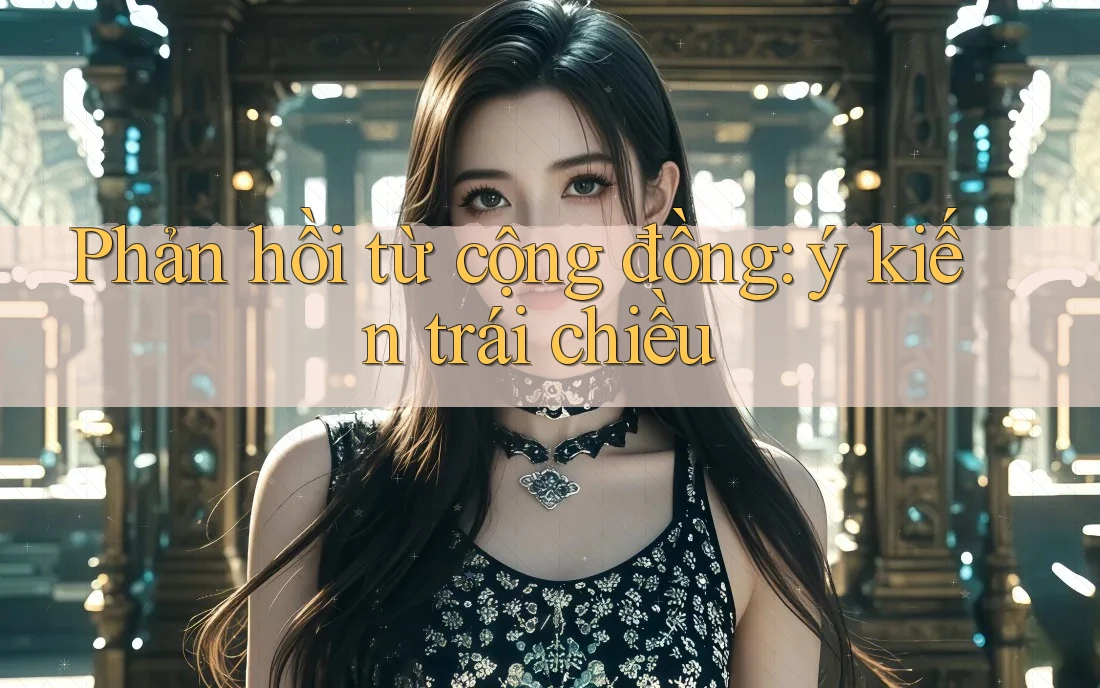 Phản hồi từ cộng đồng: ý kiến trái chiều Phản hồi từ cộng đồng: ý kiến trái chiều