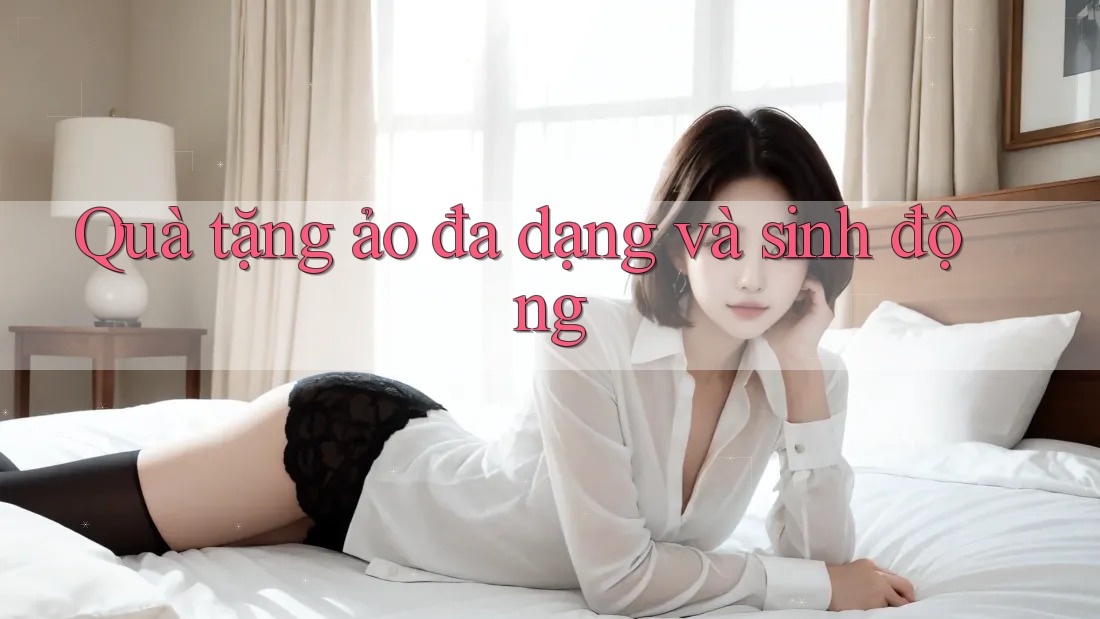 Quà tặng ảo đa dạng và sinh động