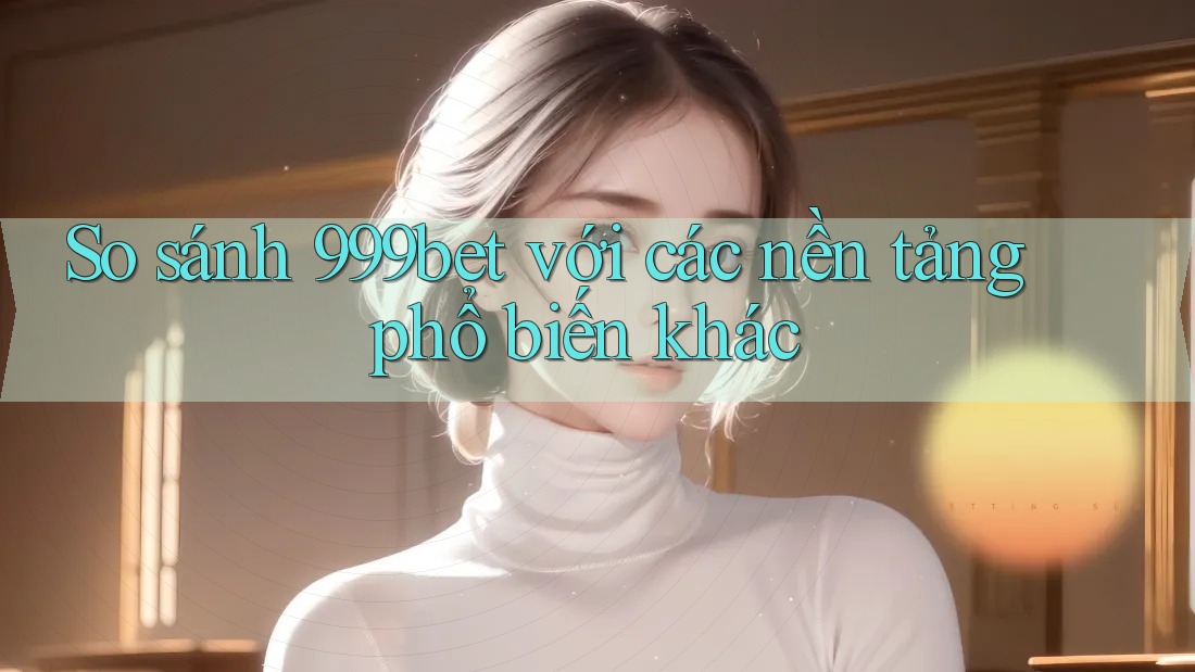 So sánh 999bet với các nền tảng phổ biến khác