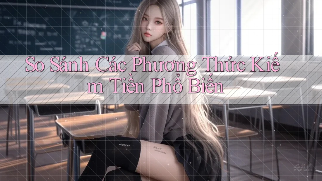 So Sánh Các Phương Thức Kiếm Tiền Phổ Biến