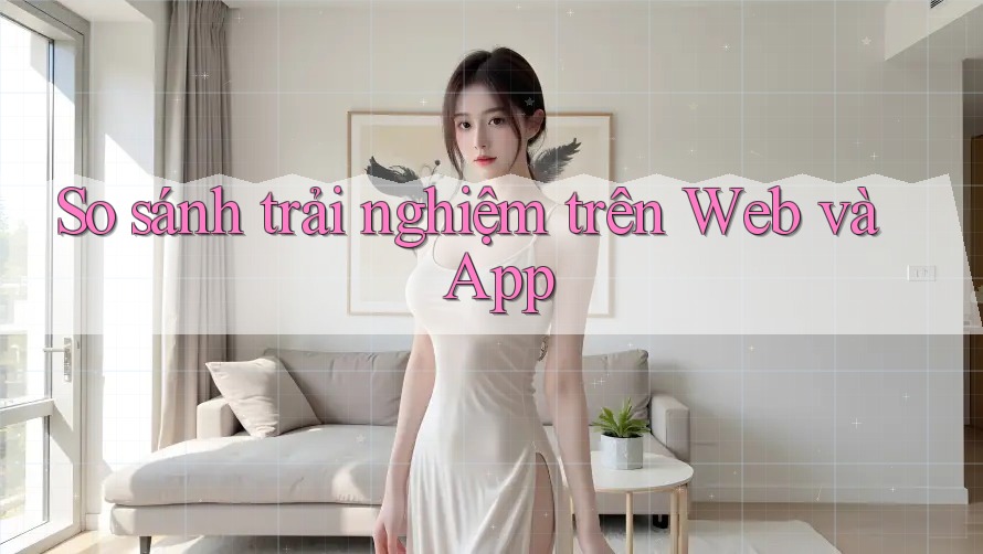 So sánh trải nghiệm trên Web và App