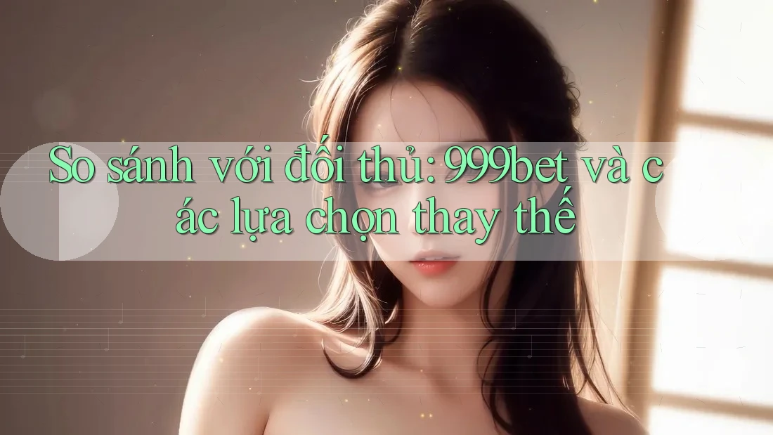 So sánh với đối thủ: 999bet và các lựa chọn thay thế So sánh với đối thủ: 999bet và các lựa chọn thay thế