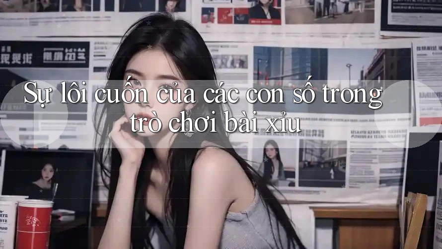 Sự lôi cuốn của các con số trong trò chơi bài xỉu