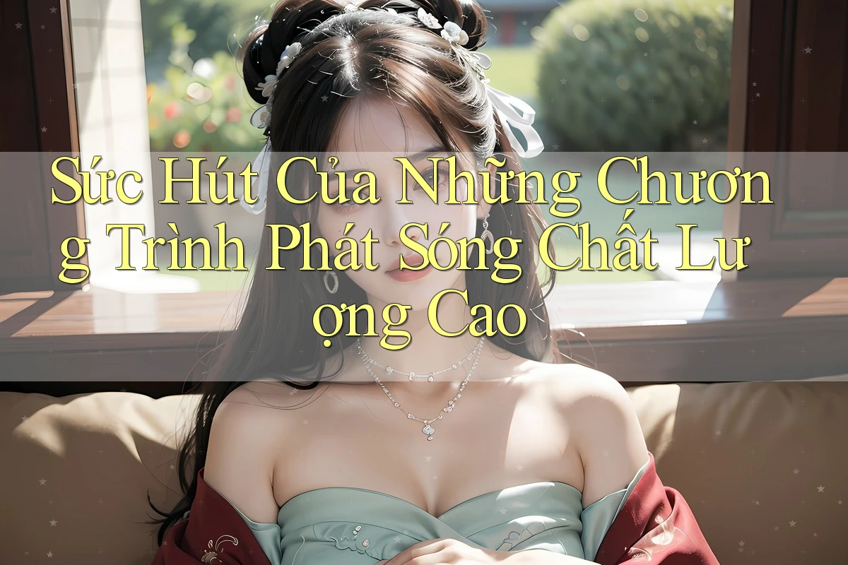 Sức Hút Của Những Chương Trình Phát Sóng Chất Lượng Cao