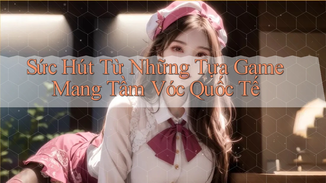 Sức Hút Từ Những Tựa Game Mang Tầm Vóc Quốc Tế Sức Hút Từ Những Tựa Game Mang Tầm Vóc Quốc Tế