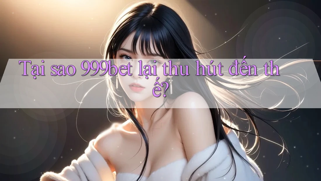 Tại sao 999bet lại thu hút đến thế?
