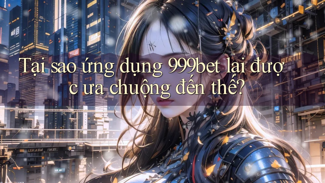 Tại sao ứng dụng 999bet lại được ưa chuộng đến thế?