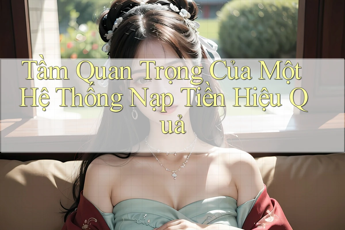 Tầm Quan Trọng Của Một Hệ Thống Nạp Tiền Hiệu Quả