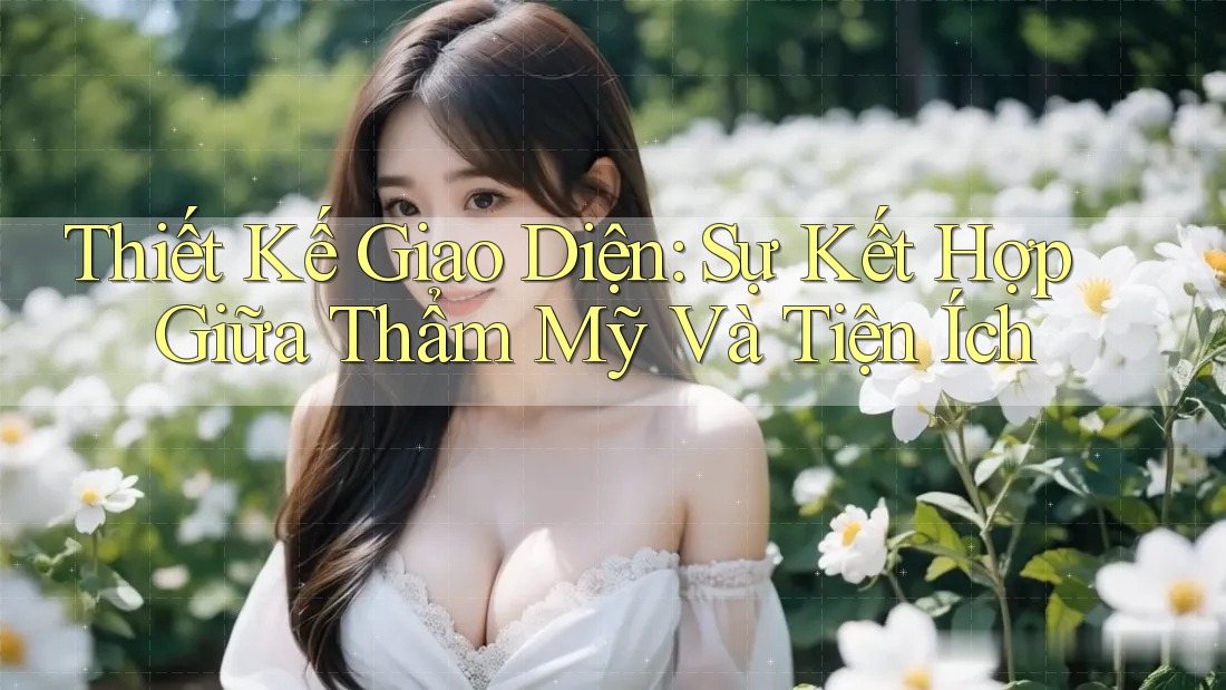 Thiết Kế Giao Diện: Sự Kết Hợp Giữa Thẩm Mỹ và Tiện Ích