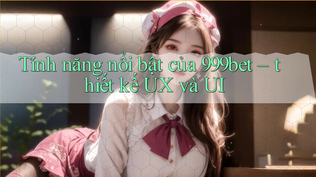 Tính năng nổi bật của 999bet – thiết kế UX và UI