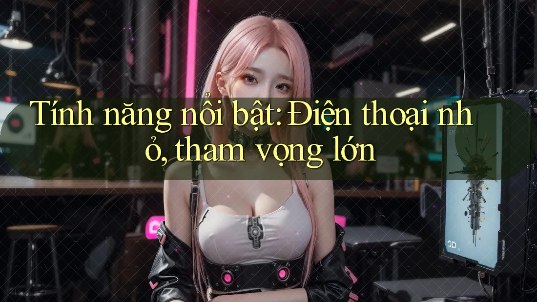 Tính năng nổi bật: Điện thoại nhỏ, tham vọng lớn Tính năng nổi bật: Điện thoại nhỏ, tham vọng lớn