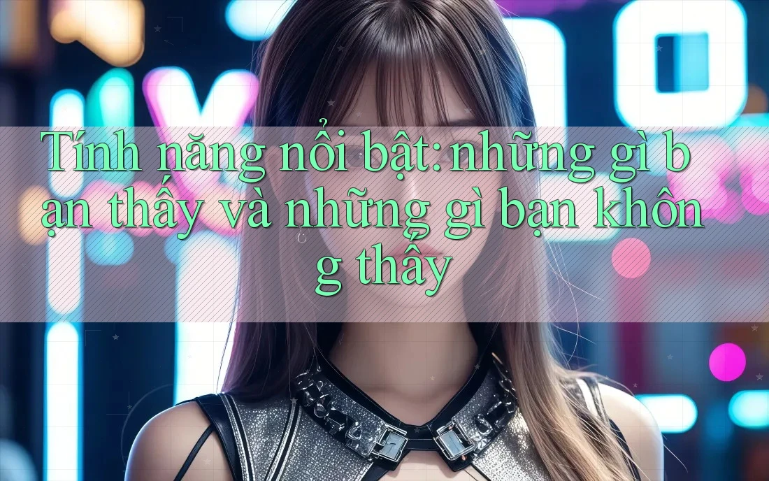 Tính năng nổi bật: những gì bạn thấy và những gì bạn không thấy