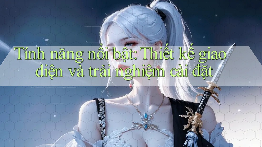 Tính năng nổi bật: Thiết kế giao diện và trải nghiệm cài đặt