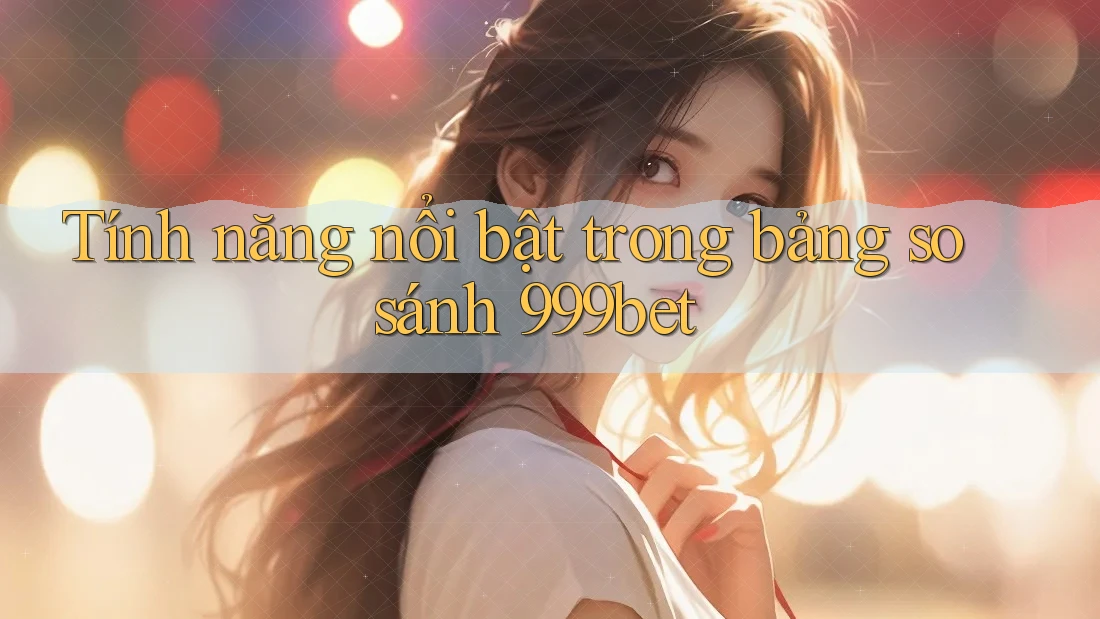 Tính năng nổi bật trong bảng so sánh 999bet Tính năng nổi bật trong bảng so sánh 999bet