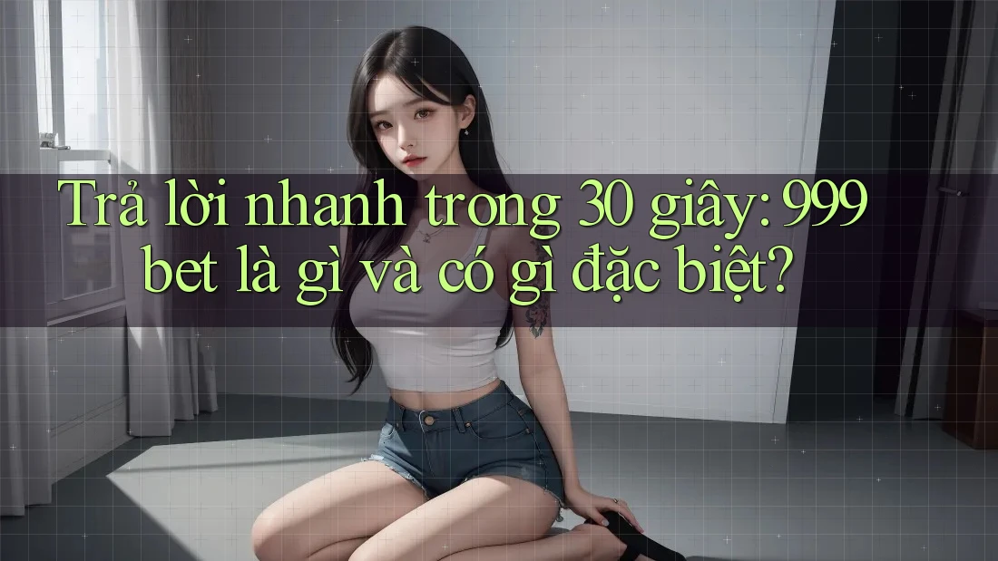 Trả lời nhanh trong 30 giây: 999bet là gì và có gì đặc biệt?