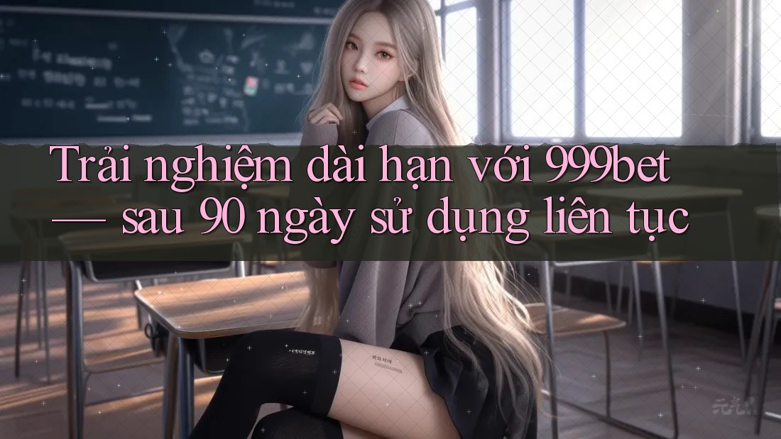 Trải nghiệm dài hạn với 999bet — sau 90 ngày sử dụng liên tục