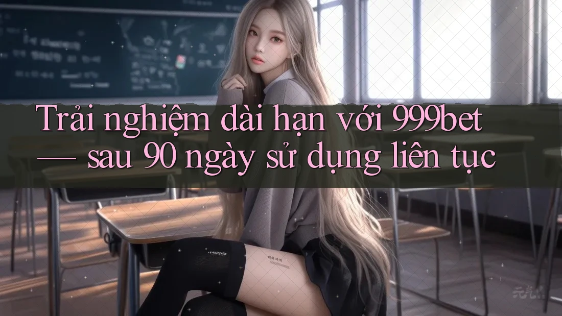 Trải nghiệm dài hạn với 999bet — sau 90 ngày sử dụng liên tục Trải nghiệm dài hạn với 999bet — sau 90 ngày sử dụng liên tục