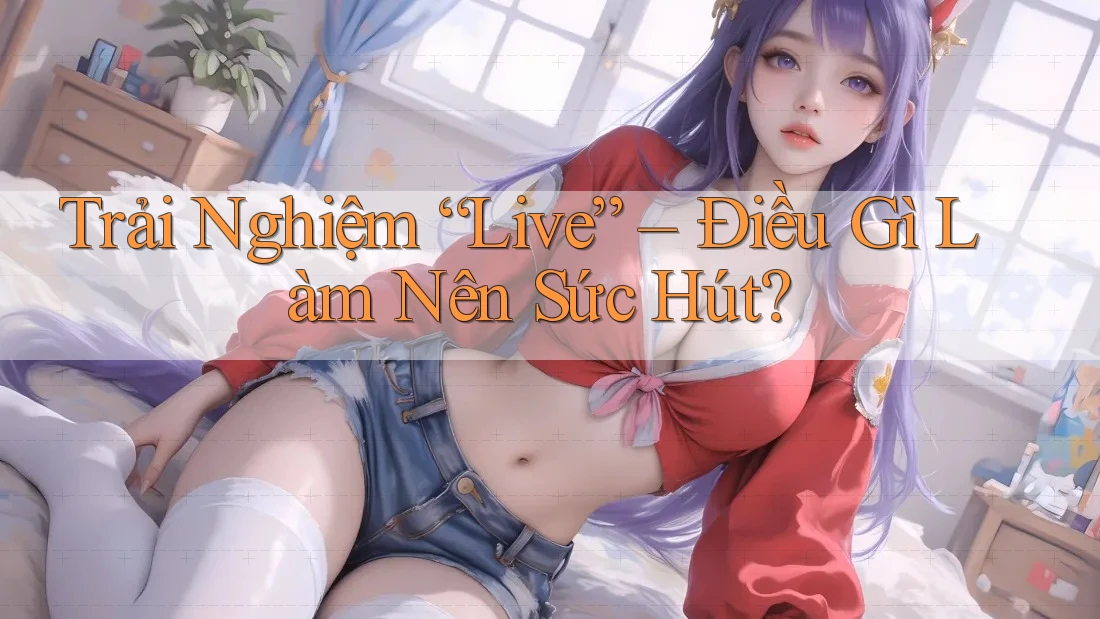 Trải Nghiệm “Live” – Điều Gì Làm Nên Sức Hút?