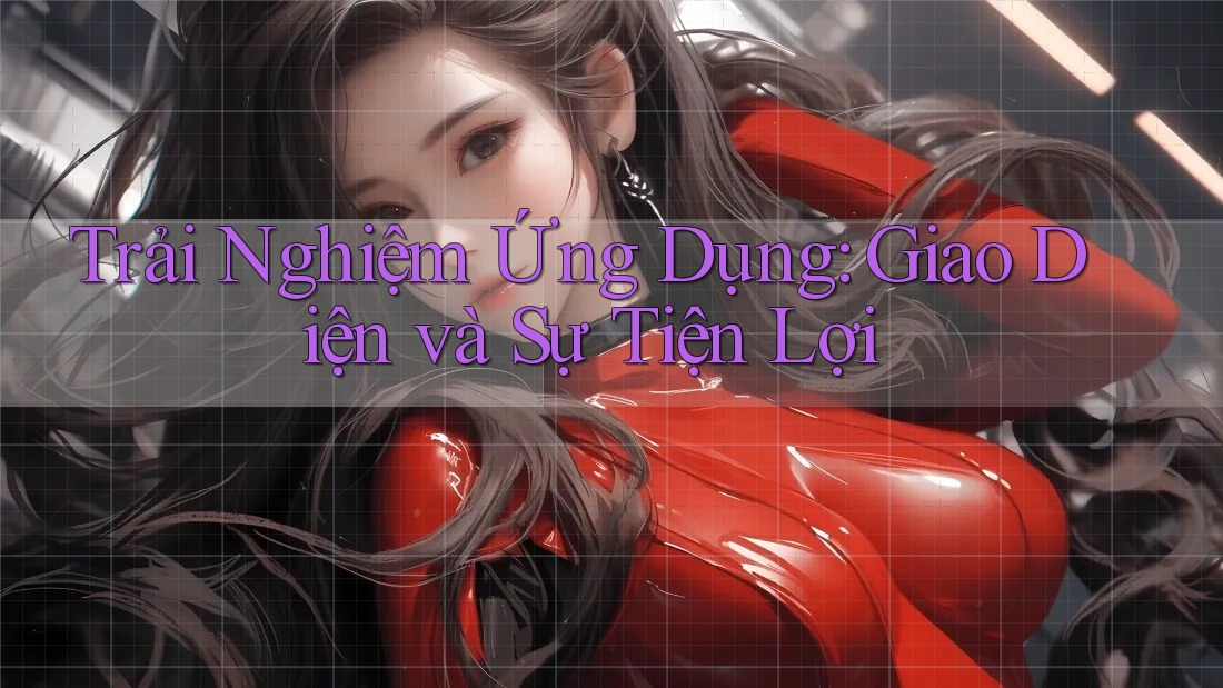 Trải Nghiệm Ứng Dụng: Giao Diện và Sự Tiện Lợi Trải Nghiệm Ứng Dụng: Giao Diện và Sự Tiện Lợi