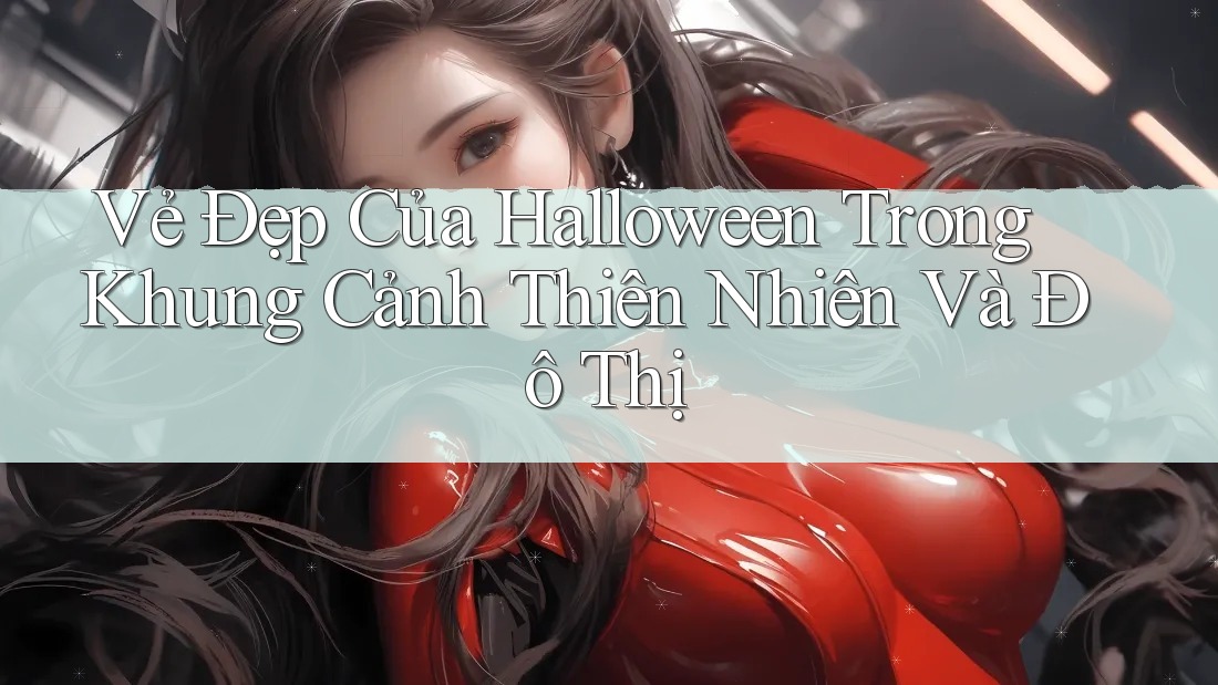 Vẻ Đẹp Của Halloween Trong Khung Cảnh Thiên Nhiên Và Đô Thị Vẻ Đẹp Của Halloween Trong Khung Cảnh Thiên Nhiên Và Đô Thị