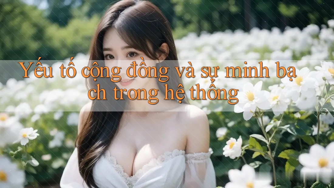 Yếu tố cộng đồng và sự minh bạch trong hệ thống