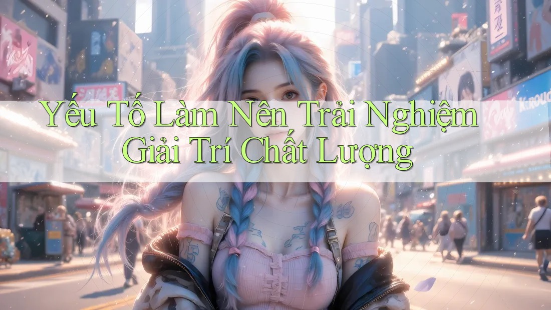 Yếu Tố Làm Nên Trải Nghiệm Giải Trí Chất Lượng Yếu Tố Làm Nên Trải Nghiệm Giải Trí Chất Lượng